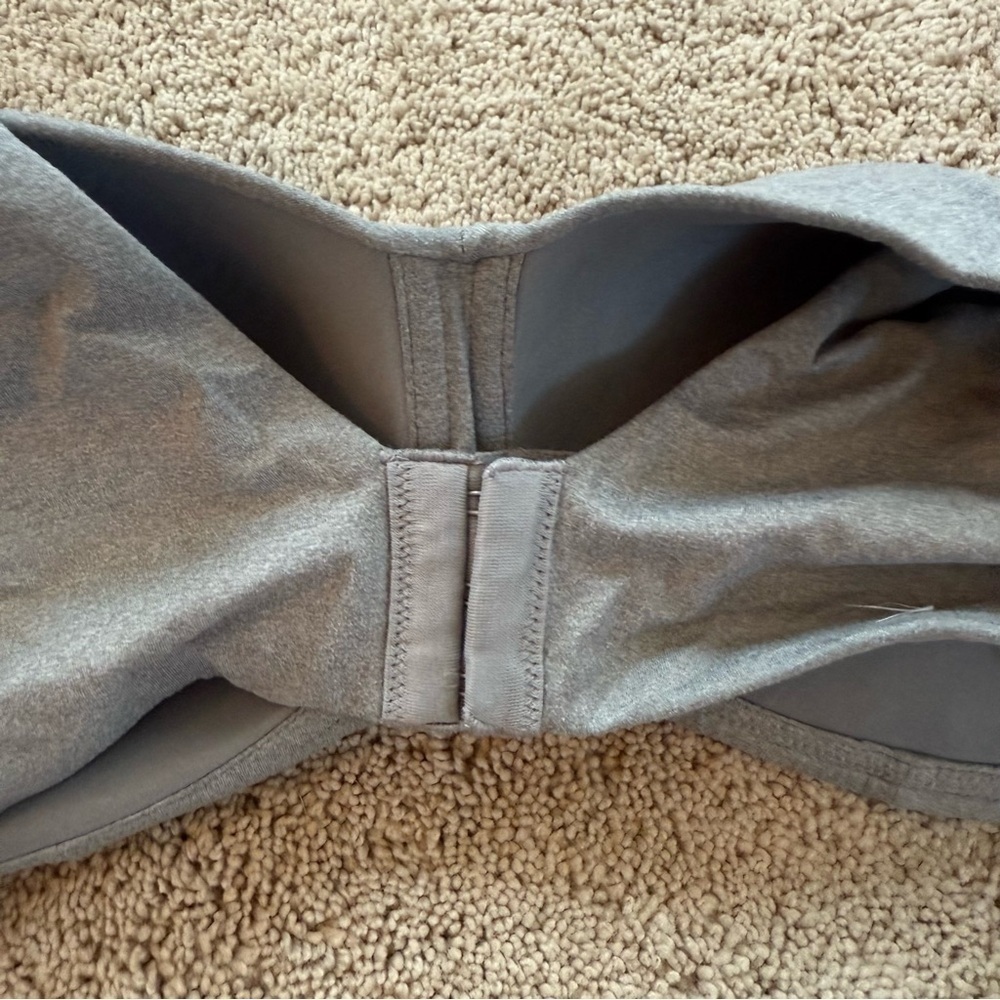 torrid Gray Wireless Scoop Neck Comfort Bra - Picture 3 of 7